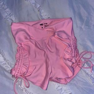 Pink Gym Shorts